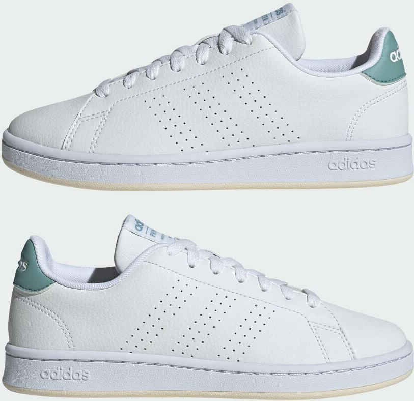 Adidas Advantage Unisex Sneakers Λευκά GW4846 | Skroutz.gr