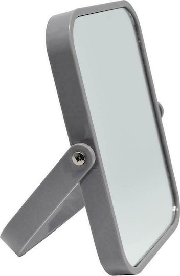 Ankor Double Sided Tabletop Makeup Mirror 15.5x19.2cm Gray