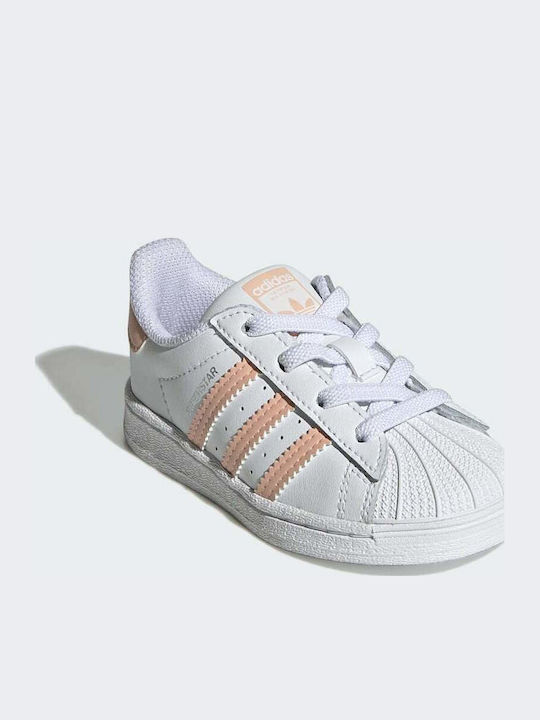 Superstar Superstar Детски маратонки Low Облачно Бяло / Haze Coral