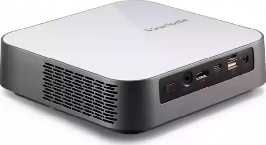 Viewsonic M2e 0308.0023 Mini 3D Proiector DLP Full HD LED cu Wi-Fi și Difuzoare Incorporate Negru