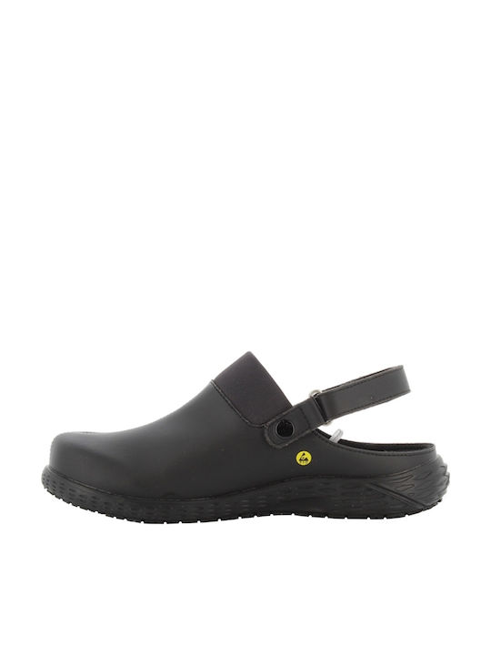 Safety Jogger Dany OB SRC Din piele Sabot Negre
