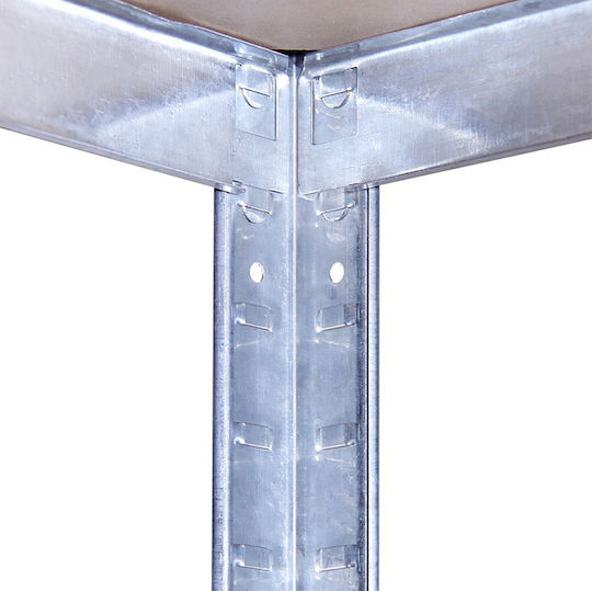 Vesta Raft Dexion Galvanizat 120x50x180 cm cu 5 Rafturi Rezistență Totală 875 kg