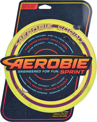 Spin Master Aerobie Sprint Frisbee Κίτρινο με Διάμετρο 25 εκ.