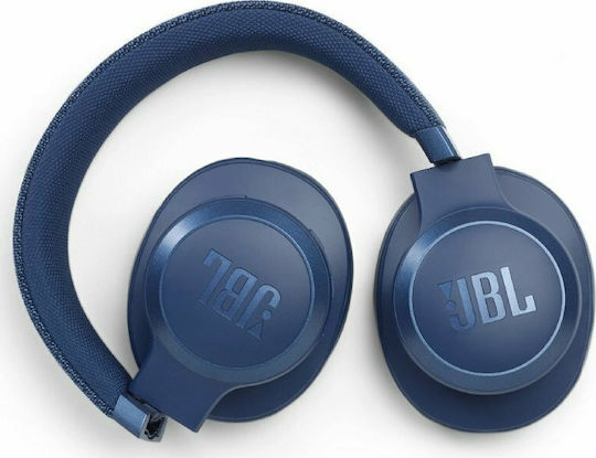 JBL Live 660NC Wireless / Wired Over Ear Headphones with 50 hours of Operation and Quick Charge Blue