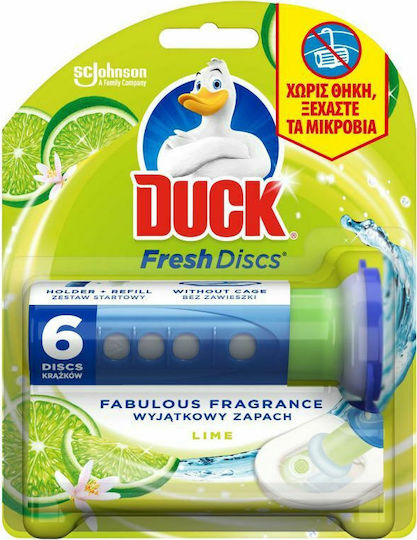 Duck Fresh Discs Lime Block Toilet