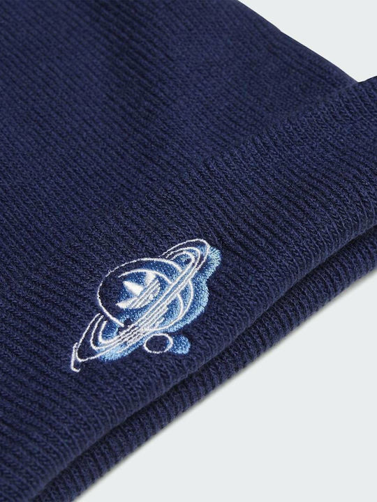 Trefoil Universe Set Căciulă Copil cu Mănuși Textil Albastru marin