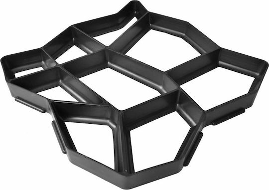 vidaXL Propylene Mold for Garden Flooring for Garden Pathway Set 42x42cm 2pcs