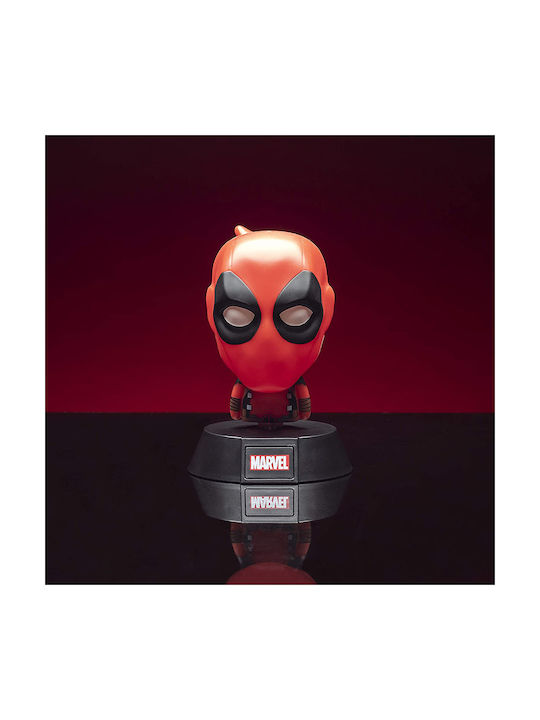 Paladone Kids Decorative Lamp Deadpool Red