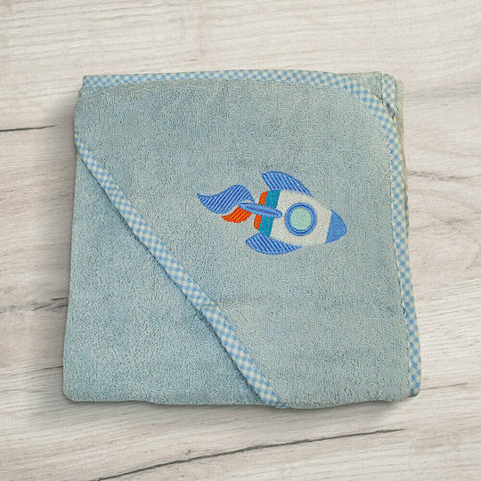Lino Home Детска Шапка-Худи Халат 75x75см