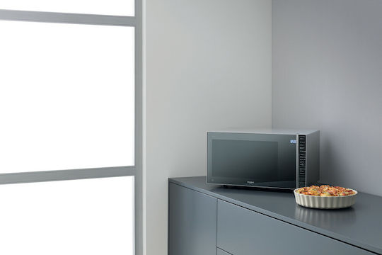 Whirlpool MWP304M Φούρνος Μικροκυμάτων με Grill 30lt Γκρι