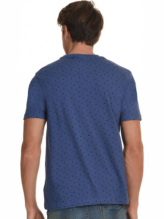 Biston Men's Short Sleeve T-shirt Indigo