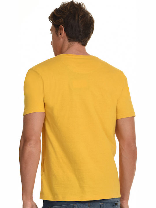 Splendid Men's Short Sleeve T-shirt Yellow