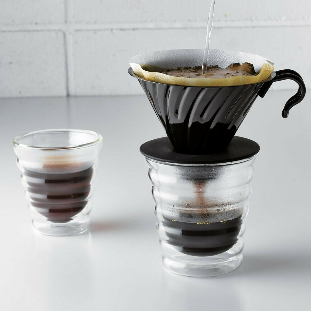 Hario V60 Metal Dripper / Matte Black 02 Coffee Dripper Ανοξείδωτο
