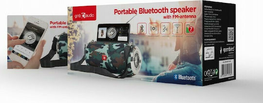 Gembird SPK-BT-17 Bluetooth Speaker 10W with Radio and Battery Life up to 7 hours Multicolour