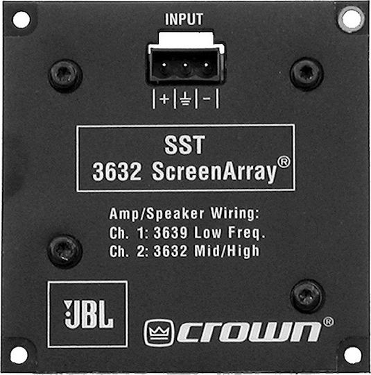 Crown Audio SST-SBSCX-3632T Tri-Amp Crossover Κάρτα Επέκτασης