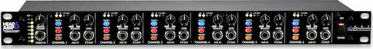 ART Pro Audio Headamp6 Analog Kopfhörerverstärker Gestell 12 Kanäle