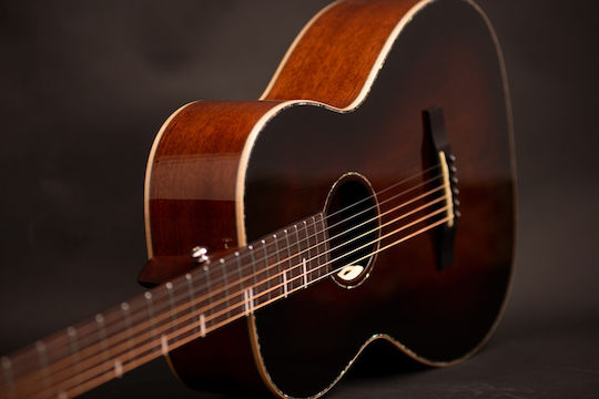 Tyma Ηλεκτροακουστική Κιθάρα P-18E Brown / Sunburst
