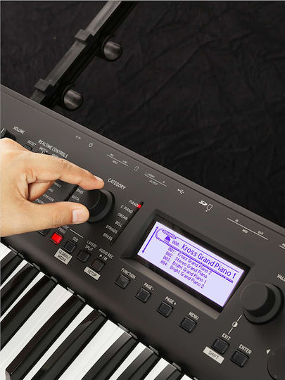 Korg Synthesizer Kross2 61 mit 61 Dynamisch Tasten Schwarz