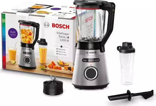 Bosch Serie 4 Blender With Glass Jug 1.5 lt 1200W Inox