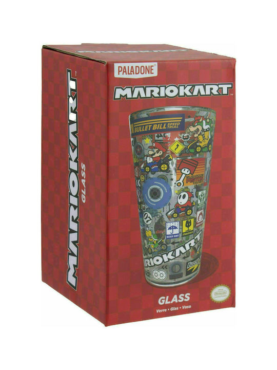 Paladone Mario Kart Glas aus Glas 400ml 1Stück