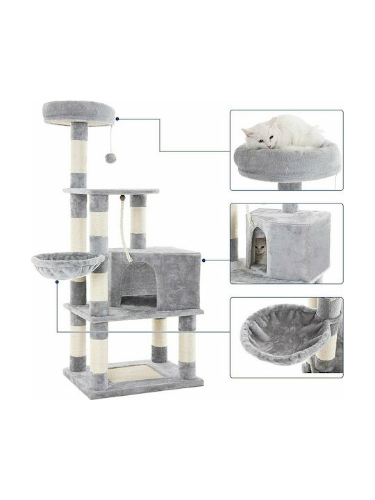 Pet Amigos Kenzo Ονυχοδρόμιο Γατόδεντρο Γκρι 60x45x150εκ.