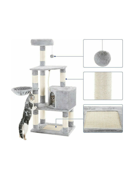 Pet Amigos Kenzo Ονυχοδρόμιο Γατόδεντρο Γκρι 60x45x150εκ.