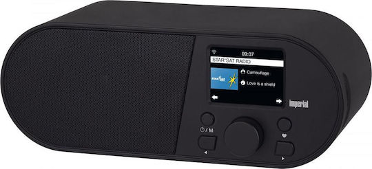 Imperial AV i105 Επιτραπέζιο Ραδιόφωνο Ρεύματος με USB Μαύρο