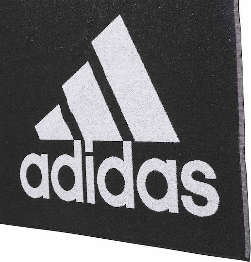 adidas Beach Towel Cotton Black 140x70cm.