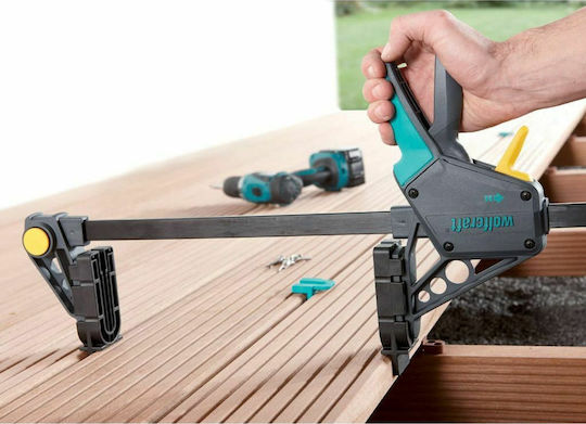 Wolfcraft 6988000 405183 Σετ Σφιγκτήρες Τύπου "F" με Μέγιστο Άνοιγμα 42mm