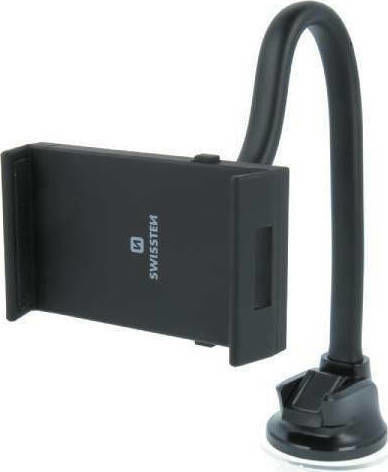 Swissten S-GRIP T1-HK Car Mobile & Tablet Mount 3.5" - 10.5" with Adjustable Hooks Black
