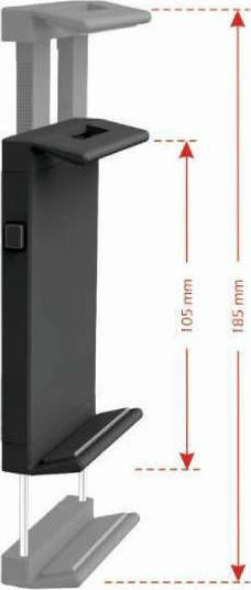 Swissten S-GRIP T1-HK Car Mobile & Tablet Mount 3.5" - 10.5" with Adjustable Hooks Black