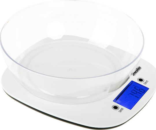 Adler Digital Kitchen Scale with Bucket up to 5kg White