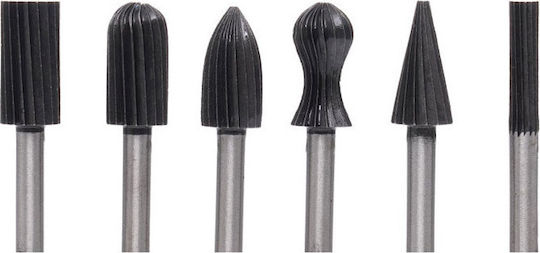 Tagred Set Freze Metal HSS Set Freze Oțel de mare viteză pentru Metal \ Lemn \ Aluminiu \ Plastic 6mm 6buc