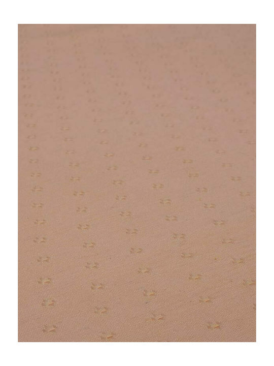 Sunshine Καρέ Τραπεζομάντηλο Βαμβακερό Nico 40 Beige 140x140εκ.