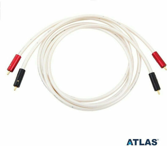 Atlas Cables Element Achromatisches RCA-Kabel - RCA-Stecker 1,5m
