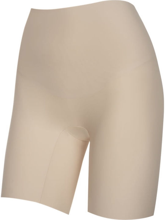 Julimex Boxer Σύσφιξης Χωρίς Ραφές Μπεζ