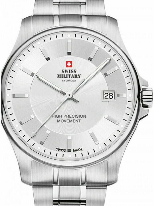 Swiss Military by Chrono Часовник От Неръждаема Стомана Swiss Military by Chrono Часовник От Неръждаема Стомана