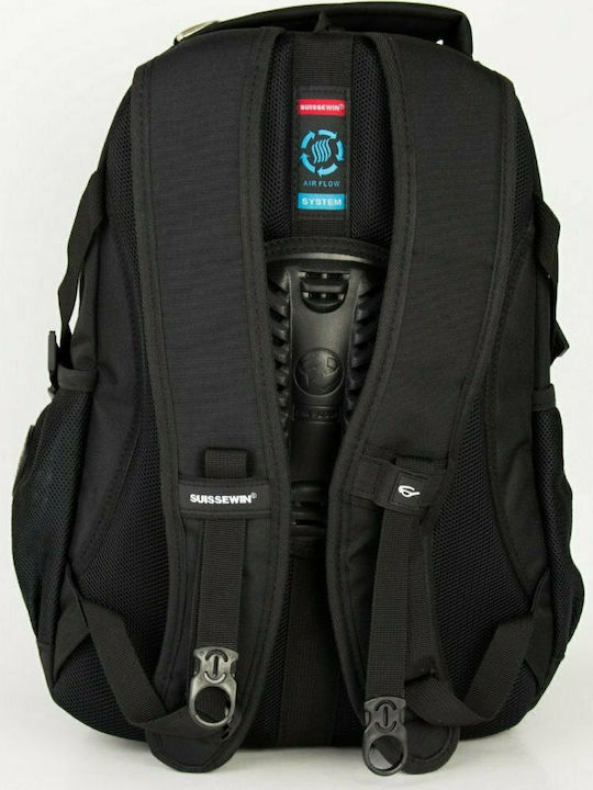 Suissewin Backpack 25lt Μαύρο