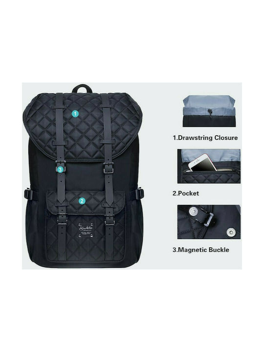 Kaukko Kaukko Kaylee 21.1lt Schwarzes Rucksack