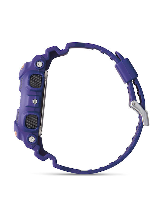 Casio G-shock Women's Watch with Purple Rubber Strap