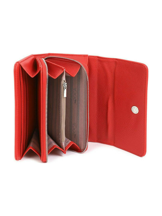 Doca Large Women's Wallet Red