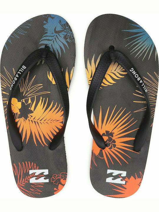 Billabong Waves Flip Flops σε Μαύρο Χρώμα