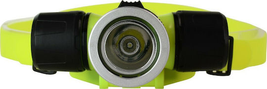 GloboStar Headlamp LED IP68 with Maximum Brightness 300lm Extreme XHP50 3 x AAA Green
