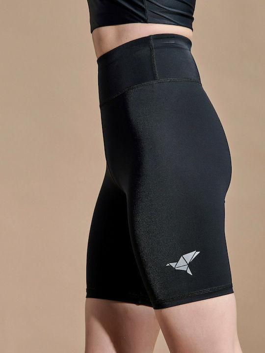 Women's Bike Training Legging High Waisted Black