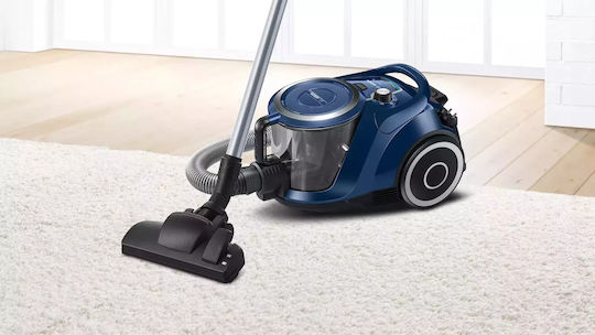 Bosch BGC41X36 Ηλεκτρική Σκούπα 700W με Κάδο 3lt Μπλε