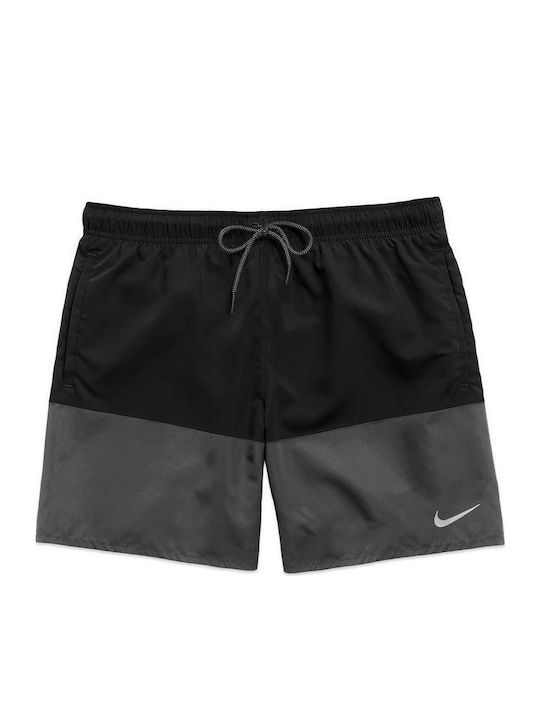 Volley Ανδρικό Μαγιό Σορτς Black / Grey με Ρίγες
