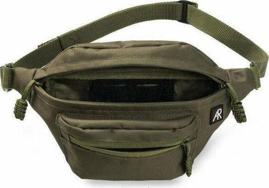 Army Race Military Pouch Waist made of Polyester Green