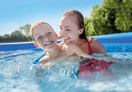 Intex Easy Set Rundes Schwimmbecken 1942l Aufblasbar 243x61cm Türkis