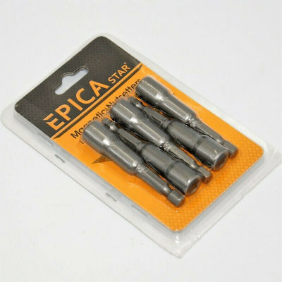 Epica Star Magnetic Socket Hex with Square Drive HEX Diameter 8mm