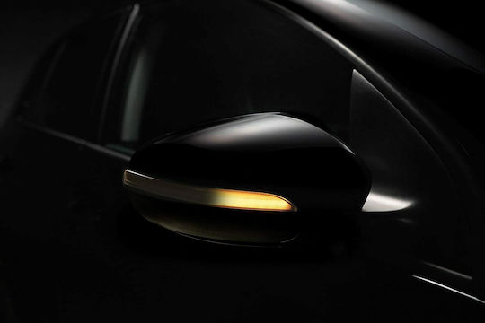 Osram Φλας Led για Volkswagen Golf 6 VI 08-12 / Touran 10-15 Καθρέπτη Dynamic Black 2τμχ